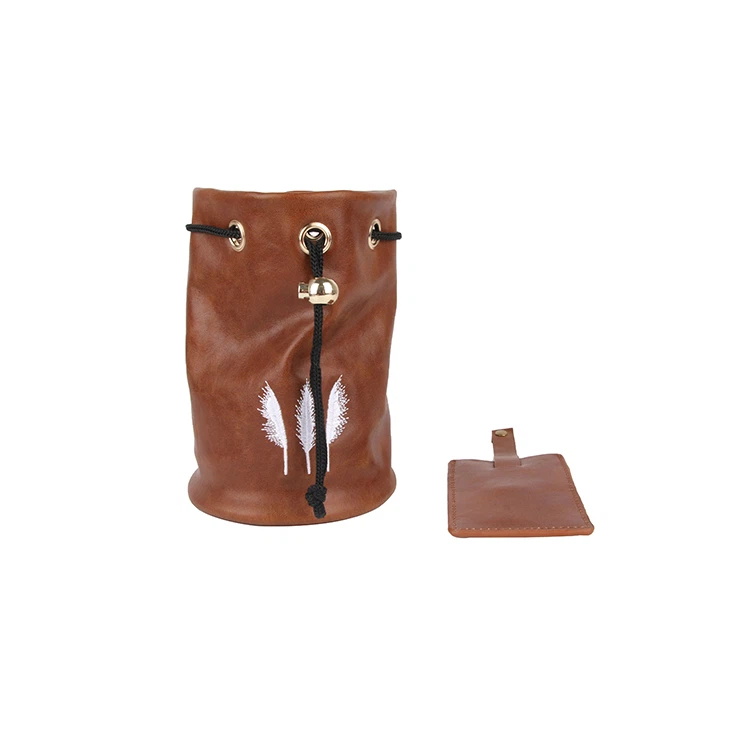 Custom Leather Golf Valuables Pouch