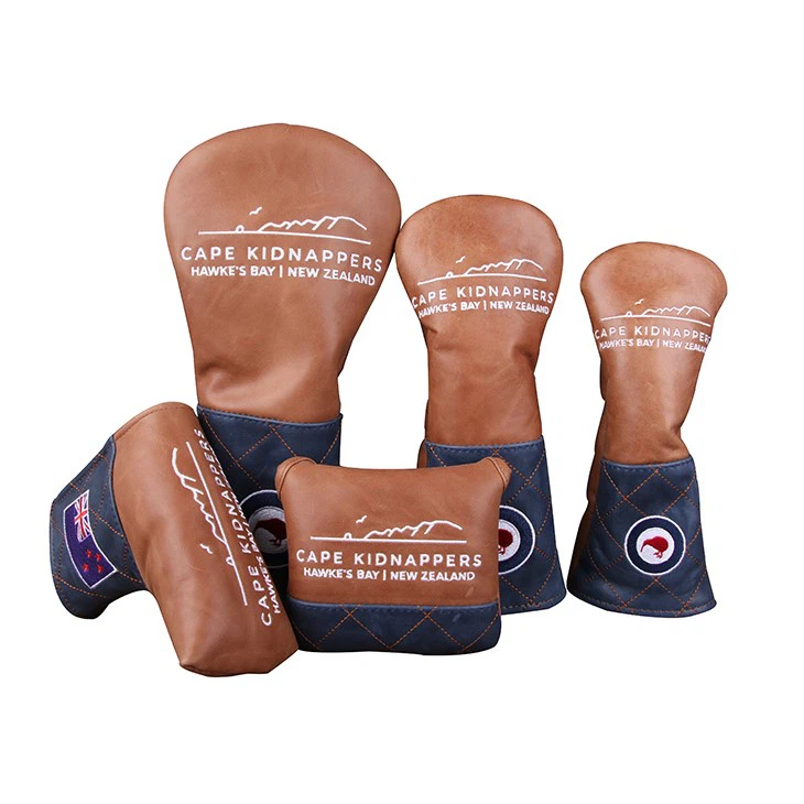 genuine leather golf headcover genuine leather golf headcover