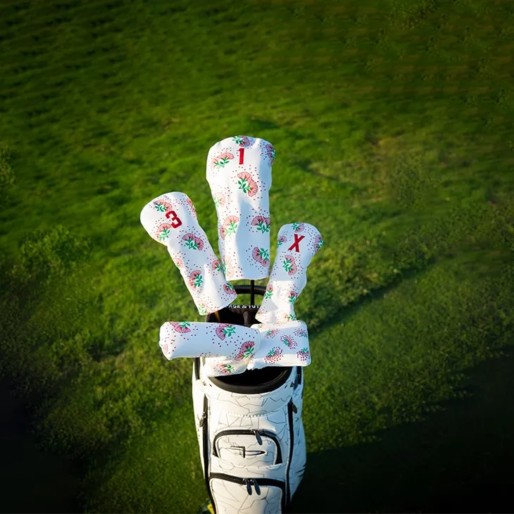 flowers golf headcover flowers golf headcover