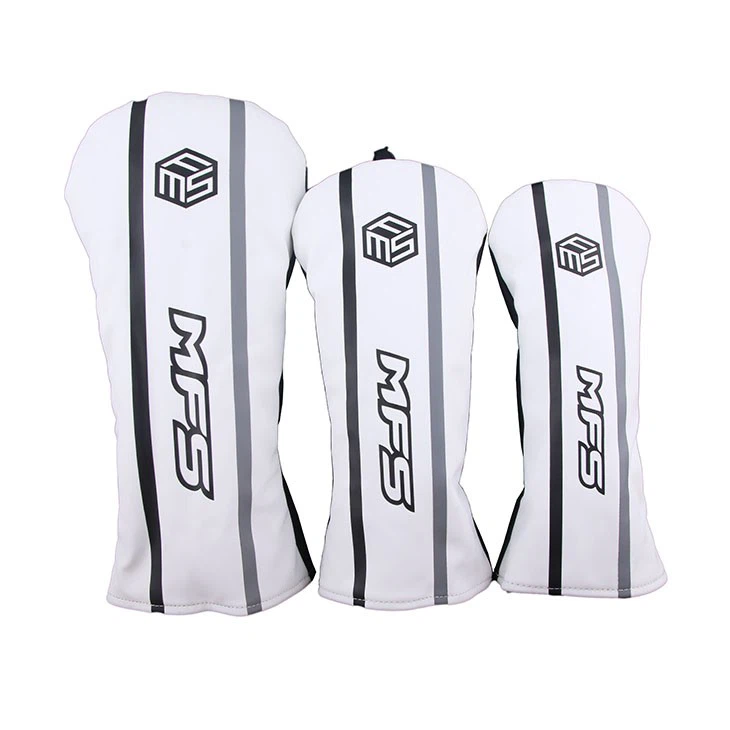 Skin PU Golf Wood Headcover Set Skin PU Golf Wood Headcover Set