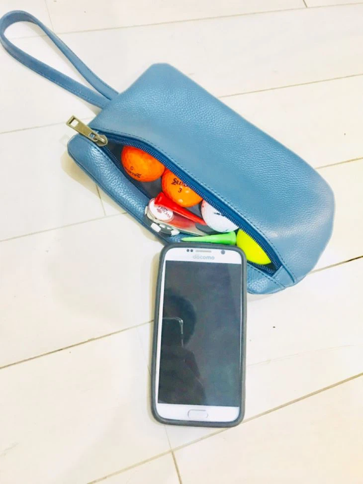 Golf Leather Valuable Pouches