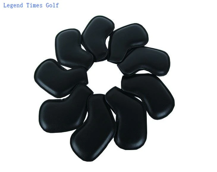 Hot Selling Litchi Pu Leather Golf Iron Head Covers Set Headcover Hot Selling Litchi Pu Leather Golf Iron Head Covers Set Headcover