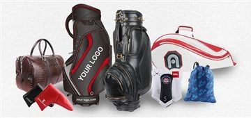 balls, tees, gloves, sneakers, umbrellas