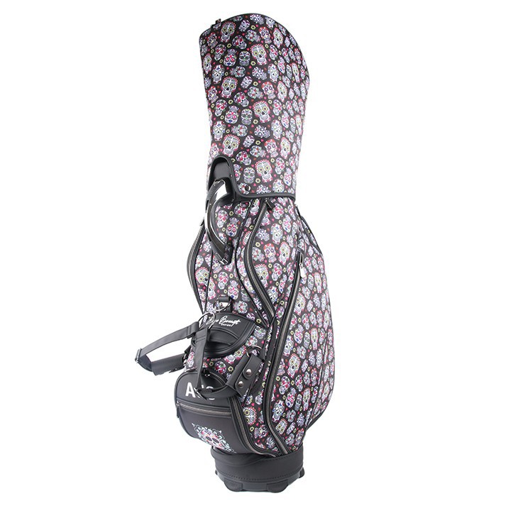 Skull PU Golf Caddy Bag